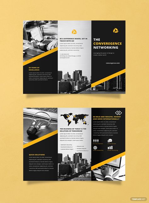 Professional Brochure Design, Inmobiliaria Ideas, 잡지 레이아웃, Brochure Design Layout, Professional Brochure, Trifold Brochure Design, Corporate Brochure Design, Brochure Ideas, Travel Brochure Template