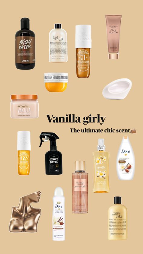 vanilla Serious Skin Care, Sephora Skin Care, Skincare Inspiration, Fragrances Perfume Woman, Body Hygiene, Perfume Body Spray, Perfume Collection Fragrance, Shower Skin Care, Body Smells