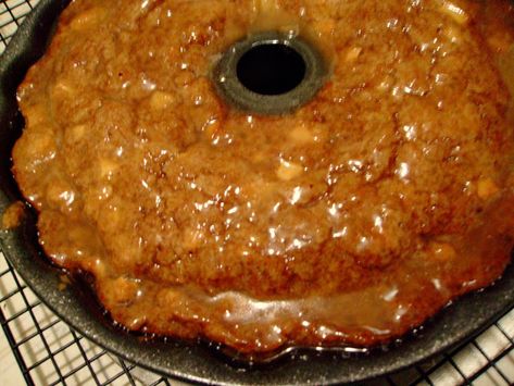 Fresh Apple Bundt Cake | veronicascornucopia.com Apple Bunt Cake, Fruits In Season, Apple Bundt Cake Recipes, Apple Pie Cake, Apple Bundt Cake, Fresh Apple Cake, Butter Glaze, Apples Cinnamon, Pork Chop Recipes Baked