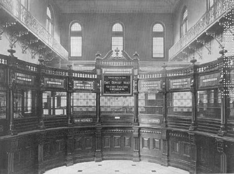 old bank interior - Google Search Old Bank Interior, Bank Interior Design, Bank Interior, London Bank, Abandoned Train Station, Now Is Good, Victorian Village, Bank Teller, Bank Design