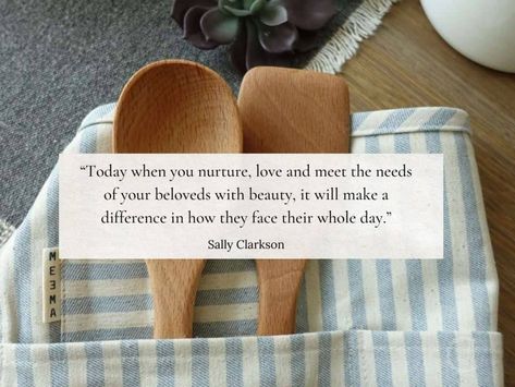 Homemaking Quotes, Homemaker Quotes, Biblical Homemaking, Sally Clarkson, Quotes To Brighten Your Day, Happy Homemaking, Family Mission, Christian Homemaking, Biblical Womanhood