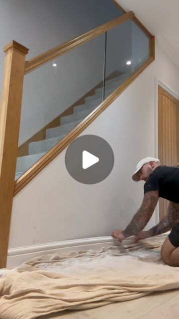 Jon Lewis on Instagram: "Wait for the end result 🔥 Follow @j.lewiscarpentry   6 drawer under stair storage in oak.  #oak #stairs #understairstorage #beforeandafter #transformation #howto #fyp #storagegoals #homedecor #glass #reeloftheday #carpentrskills #woodworkingskills" Under Steps Storage, Stairs Storage Drawers, Under Stairs Drawers, Office Under Stairs, Shelves Under Stairs, Stair Drawers, Understair Storage, Restaurant Bathroom, Oak Stairs