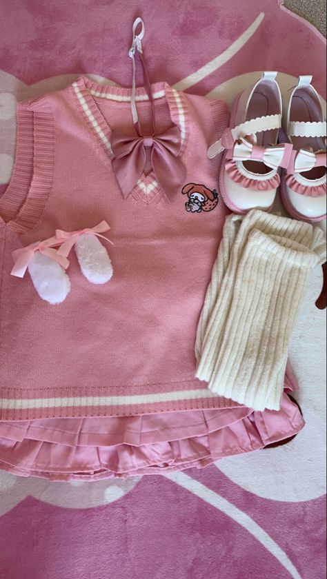 kawaii outfit cutecore kawaiikei gurokawaii gloomy bear sanrio strawberry hello kitty my melody strawberry core mother garden san x sonico kurousa shirousa sugarbunnies twin stars rilakkuma pompompurin fairykei jojifuku 🧁🎀🍓🍥🍡🍮🍰🐾🐬🩸 My Melody Inspired Outfit, Kawaiicore Clothes, Hoodies Drawing, May Melody, Pink Kawaii Outfits, Bear Sanrio, My Melody Strawberry, Strawberry Hello Kitty, Red Kawaii