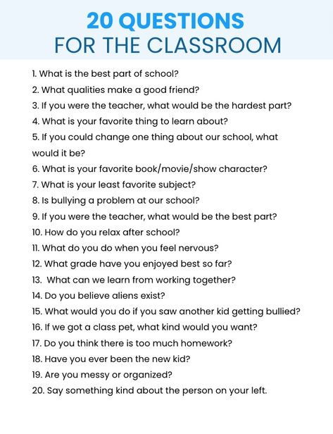 Free Conversation Starters for Child & Adolescent Therapy — Child Therapy Guide Feminist Therapy, Classroom Conversation, Teen Therapy Activities, Starters Writing Prompts, Rapport Building, Healthy Communication Skills, Teen Games, Question Prompts, Play Therapy Activities