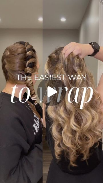 Hair Wrap Heatless Curls, Heatless Curls Kitsch, Heartless Curls Kitsch, Tips For Heatless Curls, How To Wrap Heartless Curls, Heatless Curls Braid Method, Heartless Hair Curler Tutorial, How To Curl Long Hair Without Heat, Different Ways To Curl Your Hair With A Curling Iron