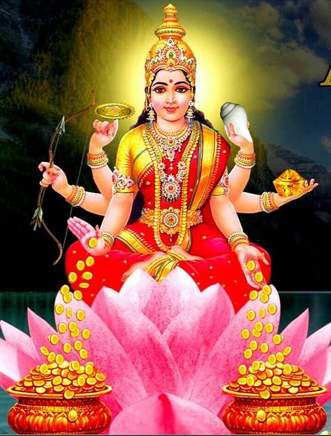 Asta Lakshmi Photos, Janmashtami Pictures, Ashta Lakshmi, Lakshmi Maa, Lakshmi Mata, Hindu Goddesses, Lakshmi Photos, Powerful Goddess, Maa Lakshmi