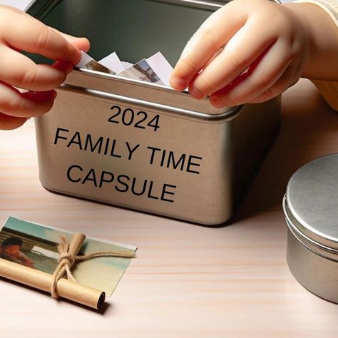 🕰 Try Something New Thursday: Create a Family Time Capsule! 🕰 Happy Thursday, history-makers! Today, we're not just learning about history; we're going to create our own. Let's capture this moment in time by creating a family time capsule. This Week's Challenge: Document This Moment in Time Creating a time capsule is a fantastic way to reflect on the present and preserve memories for the future. It's also a wonderful project that can involve every family member, combining creativity, writi... Family Time Capsule, Well Paper, About History, Moment In Time, Try Something New, Time Capsule, New Year’s Eve, Happy Thursday, Eve Parties