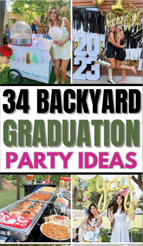 34 Best Backyard Graduation Party Ideas 71 34 Best Backyard Graduation Party Ideas Graduation Party Backyard, Backyard Graduation Party Ideas, Graduation Bbq Party, Graduation Picnic, Graduation Table Centerpieces, Boho Graduation, Graduation Bbq, Elementary Graduation, Backyard Graduation Party