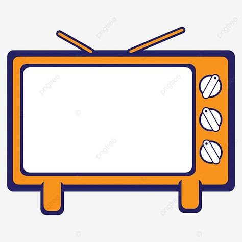 Television Drawing, Television Png, Tv Png, Illustration Elements, Merry Christmas Typography, Tv Cartoon, Hand Drawn Elements, Best Nature Images, Png Elements