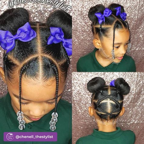 Easy Braid Styles, Baby Girl Hairstyles Curly, Daughter Hairstyles, Cute Toddler Hairstyles, Lil Girl Hairstyles, Kids Curly Hairstyles, Toddler Hairstyles, Toddler Hairstyles Girl, Natural Hairstyles For Kids