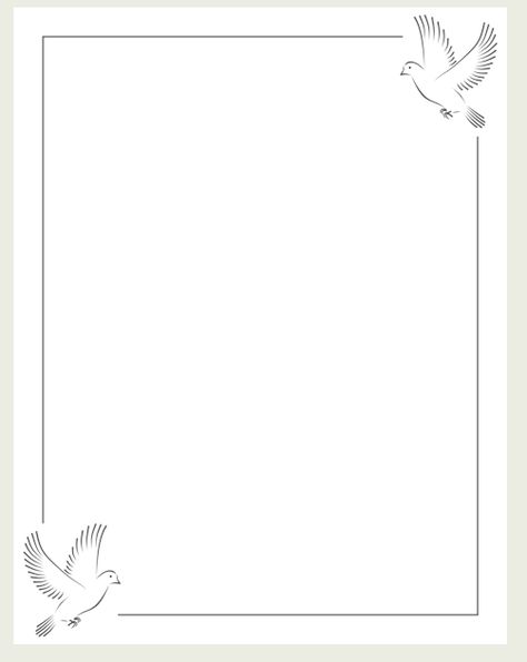 Screenshot from http://pageborders.org/download/dove-border/