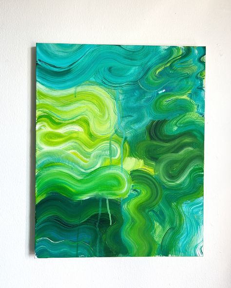 My newest painting. It has such a calming and beautiful energy. Created with so much love and hope. It’s now available to purchase on my website! Jade (16x20”) Acrylic on canvas $600 Back Painting, Knife Painting, Palette Knife Painting, Lorde, So Much Love, Abstract Painting Acrylic, Deep Green, Abstract Acrylic, Blue Moon