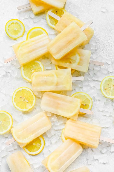 Real Fruit Popsicles, Homemade Popsicle Recipes, Lemon Popsicles, Waffle Taco, Homemade Cheez Its, Berry Popsicles, Choco Taco, Waffle Cone Maker, Sunshine Baby Shower