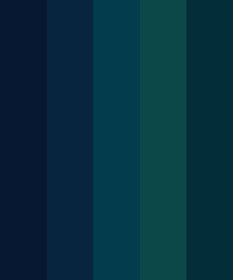 Dark Sea Color Palette Dark Blue And Green Color Scheme, Royal Blue Teal Color Palette, Dark Sea Green Color, Deep Teal Green Color Palette, Dark Blue And Teal Bedroom, Dark Green Navy Blue Color Palette, Dark Green Blue Color Palette, Dark Teal Blue Color Palette, Dark Teal Colour Palette