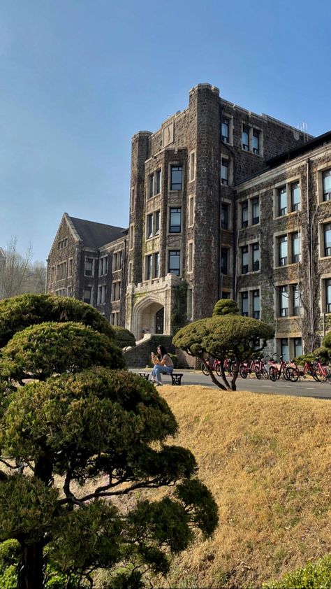 Dream University, Yonsei University, American Sweetheart, South Korea Seoul, Studying Law, School Campus, Study Board, Dream College, Dear Future