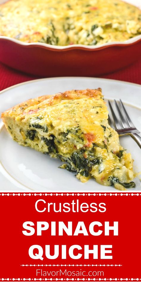 Crustless Spinach Quiche, Spinach Feta Quiche, Quiche Recipes Crustless, Spinach Quiche Recipes, Spinach Breakfast, Spinach Casserole, Quiche Recipes Easy, Spinach Quiche, Boiled Egg Diet Plan