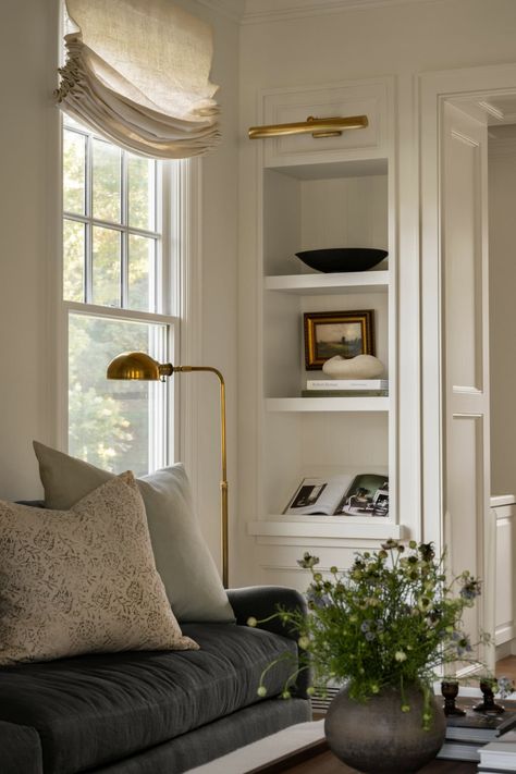 Seven Tips From A Heritage Remodel - Studio McGee Studio Mcgee Blue Living Room, Traditional Casual Living Room, Cozy Luxe Living Room, Small Parlor Room Ideas Interior Design, Classic Timeless Interior Design, Styling Vignettes, Southern Style Interior, Heritage Interior, Living Room Study