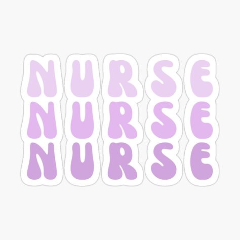 Nursing Aesthetic, Nurse Logo, Widget Board, Nurse Quotes, Logo Sticker, Board Ideas, Vimeo Logo, Sticker Design, Nursing