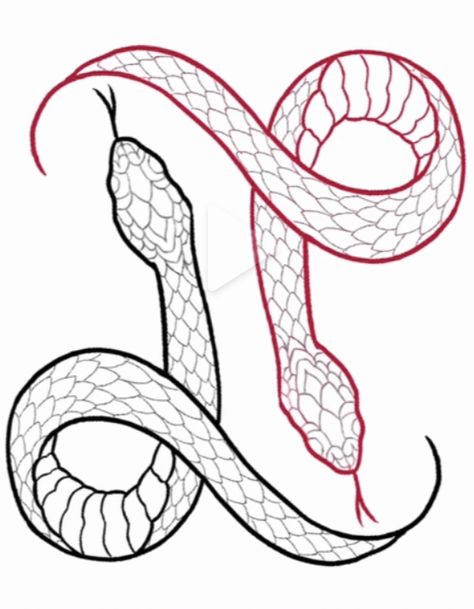 Gemini Snake Tattoo, Tattoo Designs Gemini, Gemini Snake, Tattoo Gemini, Gemini Sign Tattoo, About Gemini, Snake Tattoo Meaning, Gemini Tattoo Designs, Alfabet Font