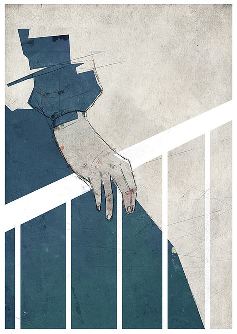 Illustration Series to James Joyce's "Eveline" on Behance James Joyce Illustration, Illustration Series, James Joyce, Short Story, Illustrations