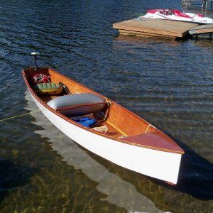 Quick Canoe Electric - Simple Plywood Electric boat using trolling motor - storer boat plans Canoe Plans, Wooden Boat Kits, Free Boat Plans, Canoe Building, Wood Boat Plans, Plywood Boat Plans, Wooden Canoe, Plywood Boat, Canoe Boat