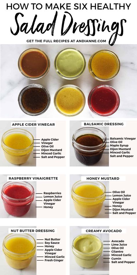 Healthy Salad Dressings, Healthy Salad Dressing Recipes, Continental Dishes, Healthy Dressing Recipes, Resep Vegan, Healthy Dressing, Salad Dressing Recipes Healthy, Salad Box, Resep Smoothie