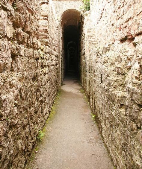 Minotaur's a-Maz-ing Labyrinth Part 11 Mirror Maze, The Minotaur, Public Domain Images, Stone Wall, Crete, Labyrinth, Architecture Building, Free Pictures, To Do