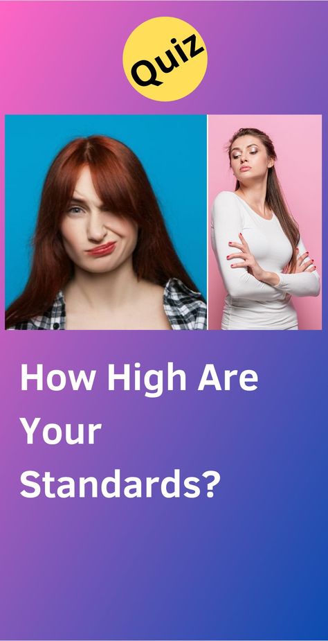 Set Sail on the S.S. Self-Discovery with Our “How High Are Your Standards?” Quiz! #yourmind #yourthoughts #inyourhead #innerpersonality #personalityQuizzes #whoareyou #aboutme #personality #Quizzes #quizzesfunny #funquizzestotake #me #quizzesaboutyou #ego #highstandards #feminine #femininity #elegance Personality Test Quiz, Quizzes Funny, Fun Personality Quizzes, Funny Life Lessons, Fun Quizzes To Take, Nutrition Science, Defense Mechanisms, Test Quiz, Quizzes For Fun