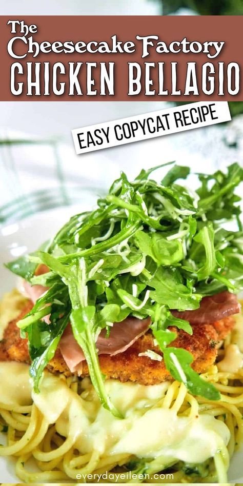 Very Simple Dinner Recipes, Biaggi's Copycat Recipes, Cheesecake Factory Recipes Chicken, Chicken Belaggio, Copycat Chicken Recipes, Cheesecake Factory Chicken, Copycat Cheesecake Factory Recipes, Copycat Cheesecake Factory Pasta, Cheesecake Factory Copycat Recipes Chicken