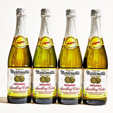 How to Spike Martinelli's Sparkling Apple Cider at Your Wholesome Family Gathering | Bon Appétit Sparkling Cider Drinks, Cider Cocktail Recipes, Sparkling Apple Cider, Spiked Apple Cider, Cider Cocktail, Champagne Recipes Cocktails, Cider Drinks, Apple Cider Cocktail, Cider Cocktails