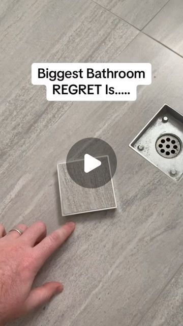 bathroom clips company on Instagram: "When it comes to using tile insert drains I do have a big regret.
My biggest regret is not using more long tiled insert drains.
In this video you see a small 100mm drain which in my opinion is more designed for external showers areas not for shower drains. The long tiled drains function so much better.
When renovating your next bathroom try long tiled drains for your shower #bathrooms #drains #bathroomrenovations #bathroomhack #bathroom #bathroommakeover" Shower Drain Ideas, Linear Drain Shower, Biggest Regret, Linear Drain, Bathroom Hacks, Shower Drains, Big Bathrooms, Shower Drain, Wet Rooms