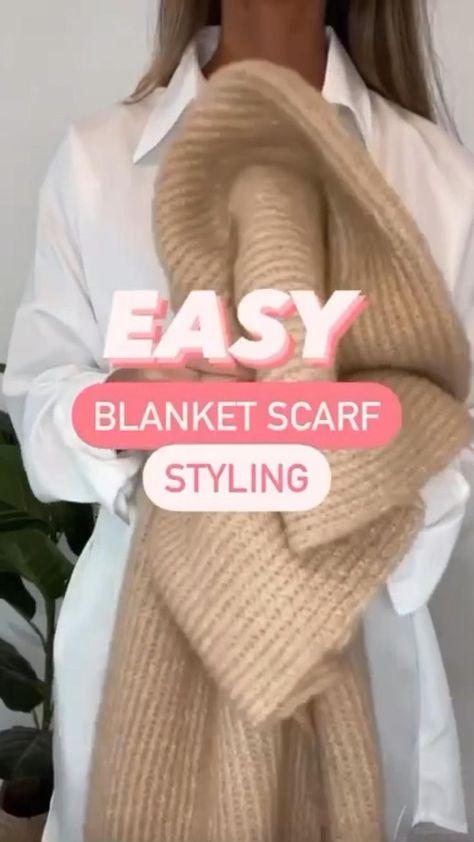 Winter hacks , winter hacks clothing , scarf styling , scarf outfit , scarf styling , cold weathe… | How to wear a scarf, Scarf women fashion, Fashion hacks clothes Styling Scarf, Scarf Styling, Scarf Wearing Styles, Lv Scarf, Winter Hacks, Big Scarf, Ways To Wear A Scarf, How To Wear A Scarf, Diy Vetement