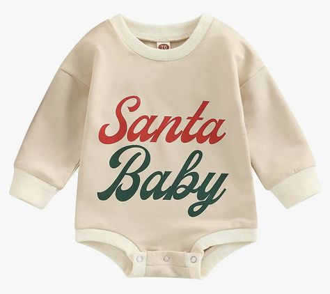 Baby Girl Boy Crewneck Sweatshirts Oversized Knit Sweater Shirts Long Sleeve Romper Pullover Top Cute Fall Winter Clothes Santa Onesie, Xmas Clothes, Christmas Baby Romper, Newborn Halloween Costumes, Thanksgiving Baby Outfits, Baby Halloween Outfits, Christmas Bodysuit, Pumpkin Outfit