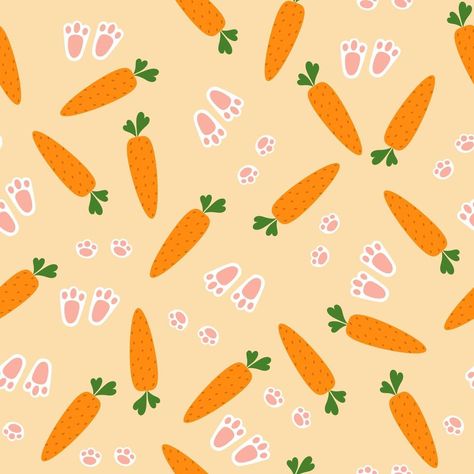 Easter Stationery, Easter Memes, Carrot Pattern, Easter Patterns, Easter Pattern, Easter Backgrounds, Holiday Lettering, Easter Prints, Crafts Easter