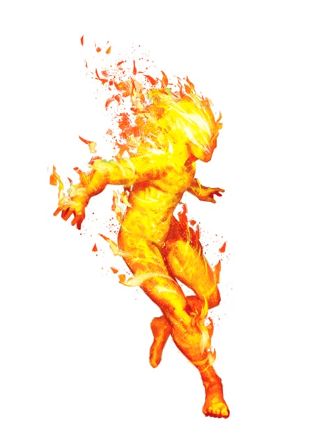 Fire Elemental Living Wildfire - Pathfinder 2E PFRPG PFSRD DND D&D 3.5 4E 5E 5th ed d20 fantasy Wildfire Spirit, Fire Elemental, Fire Man, Pathfinder 2e, Fire Drawing, Super Powers Art, Splash Art, 다크 판타지, Fire Art