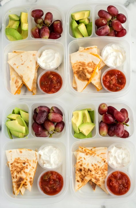 Elevate your lunch game with these imaginative cheese quesadilla ideas that are perfect for any lunchbox. Packed with flavor and easy to prepare, these quesadillas offer a delightful twist on a classic favorite. Whether you're looking to add a touch of spice or a burst of freshness, these creative combinations will keep your taste buds excited and your lunchbox vibrant. Perfect for kids and adults alike, these cheesy delights are sure to become a lunchtime staple. Lunch Quesadilla, Quesadilla Ideas, Fresh Meals, Lunch Hour, Healthy Weeknight Meals, Cheese Quesadilla, Family Fresh Meals, Ambrosia Salad, Easy Cheese