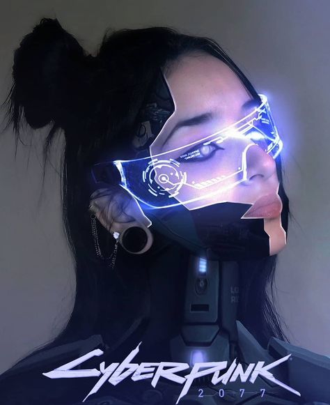 Cyberpunk Girl, Cyberpunk, Mask