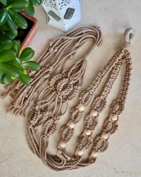 Bedroom Macrame, Plant Hanger Tutorial, Crochet Plant Hanger, Macrame Plant Hanger Tutorial, Simple Macrame, Macrame Plant Hanger Patterns, Macrame Supplies, Diy Macrame Plant Hanger, Macrame Wall Hanging Patterns