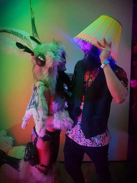 Moth Couple Costume, Womens Moth Costume, Moth And Light Costume, Animal Fairy Costume, Luna Moth Halloween Costume, Moth Costume Aesthetic, Moth To A Flame Costume, Moth And Flame Costume, Moth And Lamp Halloween Costume