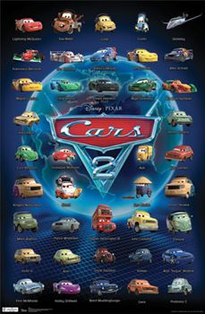 Disney-Pixar CARS 2 All 40 Characters Poster - available at www.sportsposterwarehouse.com Cars Movie Characters, Disney Cars Characters, Disney Cars Diecast, Cars 2 Movie, Cars Anime, Grid Poster, Disney Cars Movie, Cars Cartoon, Disney Movie Posters