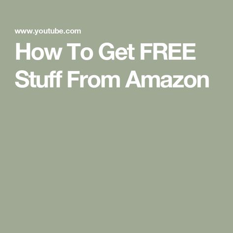 How To Get FREE Stuff From Amazon Get Free Stuff Online, Free Stuff By Mail, At The Mall, Get Free Stuff, Product Review, Free Stuff, A Video, I Hope You, Free Online