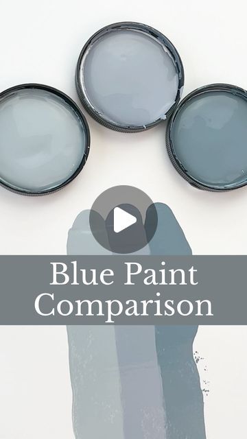 240K views · 4.4K likes | Loralee AhMu on Instagram: "Looking for the perfect blue paint color for your space? Here are 3 colors you should consider:   ▪️BM Dusty Cornflower is a cool mid-toned blue paint color with subtle gray undertones. It’s a light and airy color that pairs well with crisp whites and soft neutrals.  ▪️BM Oxford Gray is a blue paint color with noticeable gray undertones. This gives it a stately, classic look that pairs elegantly in studies, dining rooms, or any space that calls for a bit of formality and depth.   ▪️BM Philipsburg Blue is a deep, moody blue with a good balance of gray. This color tends to offer a historic and rich vibe, creating an elegant backdrop in a space.  ♥️ Follow Simplee DIY for more paint color and decor ideas!   #benjaminmoore #benjaminmoorespo Dusty Cornflower Paint, Benjamin Moore Dusty Cornflower, Bm Dusty Cornflower, Dusty Blue Wall Color, Dusty Cornflower Benjamin Moore, Shades Of Blue Paint, Nursery Paint, Island Colors, Nursery Paint Colors