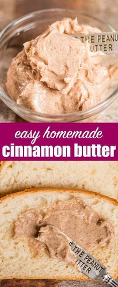 Homemade Cinnamon Butter Recipe, Homemade Cinnamon Butter, Cinnamon Butter Recipe, Best Homemade Biscuits, Flavored Butter Recipes, Dairy Snacks, Butter Recipes Homemade, Pumpkin Rolls, Bread Pumpkin