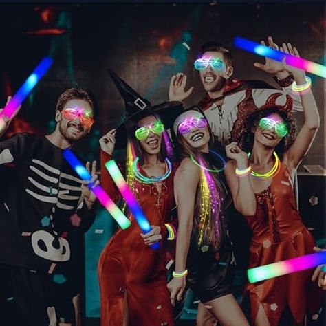 Wholesale 148 PCS Glow in the Dark Party Supplies, 16PCS Foam Glow Sticks, 16PCS LED Glasses,100PCS Glow Sticks Bracelets and 16Pcs LED Hair Clips Fiber Optic for Glow Party, New Year, Wedding, Concert Supplier Check more at https://www.packagingeye.com/product/wholesale-148-pcs-glow-in-the-dark-party-supplies-16pcs-foam-glow-sticks-16pcs-led-glasses100pcs-glow-sticks-bracelets-and-16pcs-led-hair-clips-fiber-optic-for-glow-party-new-year-wedding-concer Glow Sticks Party, Foam Glow Sticks, Wedding Concert, Led Glasses, Glow In The Dark Party, New Year Wedding, Party New Year, Dark Party, Glow Party