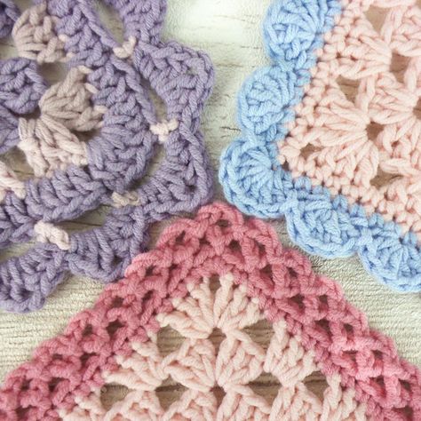 Three Crochet Borders To Finish Off Your Project Perfectly – Black Sheep Wools Crochet Edging Patterns Free, Crochet Blanket Border, Crochet Blanket Edging, Crochet Border Patterns, Crochet Bloggers, Crochet Border, Crochet Edging Patterns, Crochet Blanket Designs, Manta Crochet