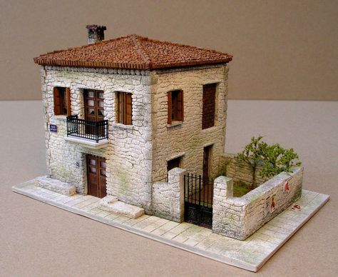 SEE FULL TUTORIAL HERE Architecture Series, Educational Architecture, Greek Architecture, Greek House, Ancient Greek Architecture, Clay Houses, Model House, Education Architecture, Building House