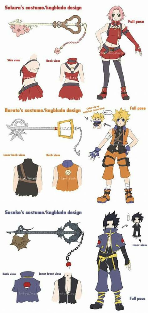 Kingdom Hearts and Naruto Crossover Sora Kingdom Hearts Keyblade, Kingdom Hearts Inspired Outfits, Kingdom Hearts Outfits, Kingdom Hearts Organization 13, Kingdom Hearts Heartless, Kingdom Hearts Crossover, Kingdom Hearts Keyblade, Kingdom Hearts Wallpaper, Heart Costume