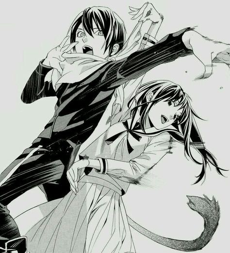 WHOOOOOOOOOO YATORIIIIIII❤❤❤❤❤❤❤👌👌👌👌👌👌👌 Yato X Hiyori, Noragami Manga, Noragami Yato, Hiyori Iki, Yato And Hiyori, Yato Noragami, Noragami Anime, Unlikely Friends, Manga Couples