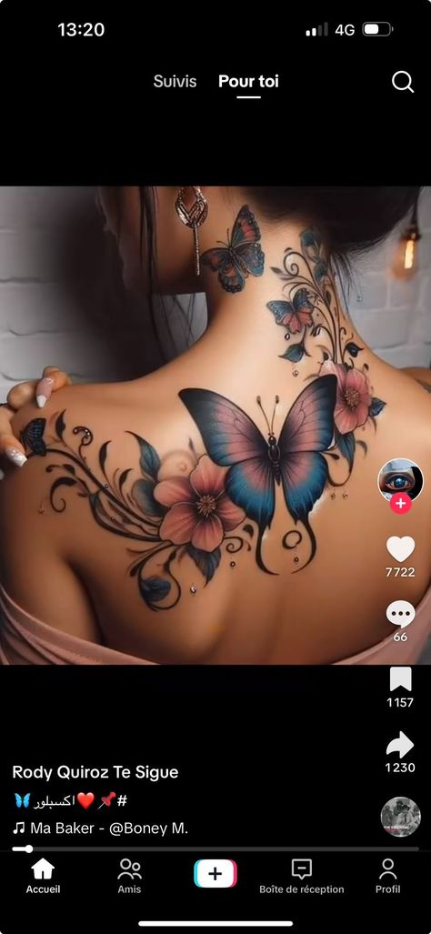 Og Abel Art, Illusion Tattoo, Og Abel, Realistic Butterfly Tattoo, Optical Illusion Tattoo, Peacock Tattoo, Beautiful Tattoos For Women, Butterfly Tattoos For Women, Tattoos For Women Flowers