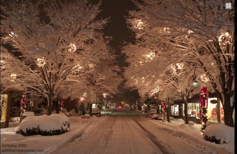 Downtown Waynesville NC Snowy City, Lake Junaluska, Waynesville Nc, I Love Winter, Christmas Feeling, Winter Scenery, Winter Beauty, Snow Scenes, Snowy Day